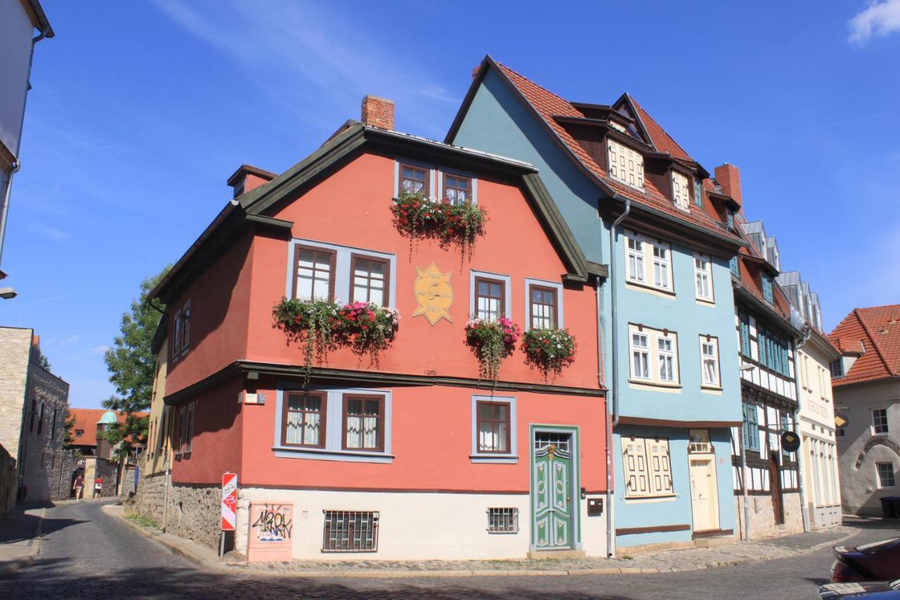 Haus Zum Kleinen Helm Apartman Erfurt Kültér fotó